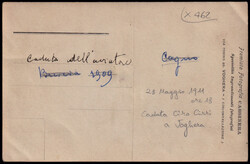 1911 VOGHERA / PRIMI VOLI E MORTE DI CIRO CIRRI. Cartolina ...