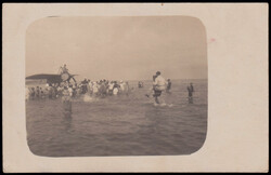 1913 RAID VENEZIA - RIMINI - VENEZIA. Cartolina fotografica di ...