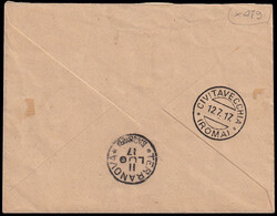 1917 COLLEGAMENTO AEREO SARDEGNA - CONTINENTE - SARDEGNA. Aerogramma ...