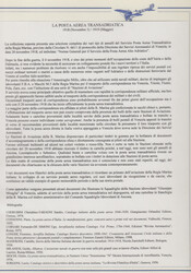 28.09.2025: Lot withdrawn!1918/1919 SERVIZIO DI POSTA AEREA ALTO ...
