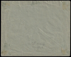 28.09.2025: Lot withdrawn!1918/1919 SERVIZIO DI POSTA AEREA ALTO ...