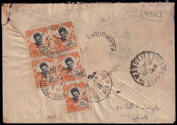 1932 LINEA SAIGON - BEIRUT - CASTELROSSO - ATENE - CORFU' - (NAPOLI) ...