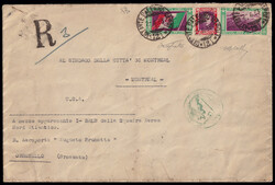 1933 CROCIERA AEREA DEL DECENNALE. Servizio di Stato fra Sindaci. ...