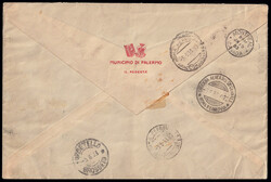 1933 CROCIERA AEREA DEL DECENNALE. Servizio di Stato fra Sindaci. ...