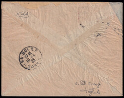 1933 INDOCINA MARSIGLIA / VOLO INTERROTTO. Corriere dall'Indocina. ...
