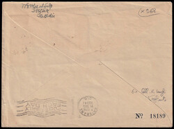 1934 BRINDISI - KARACHI - MELBOURNE. Dispaccio Brindisi - Brisbaine. ...