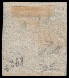 1860 LUOGOTENENZA. Francobollo da 1\2 tornese azzurro "Crocetta" ...