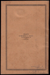 1906 MILANO - CONGRESSO INTERNAZIONALE DI AERONAUTICA SCIENTIFICA. ...