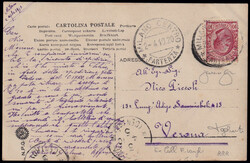 1907 MILANO / CONCORSO DI LUNGA DISTANZA PER PALLONI LIBERI. ...