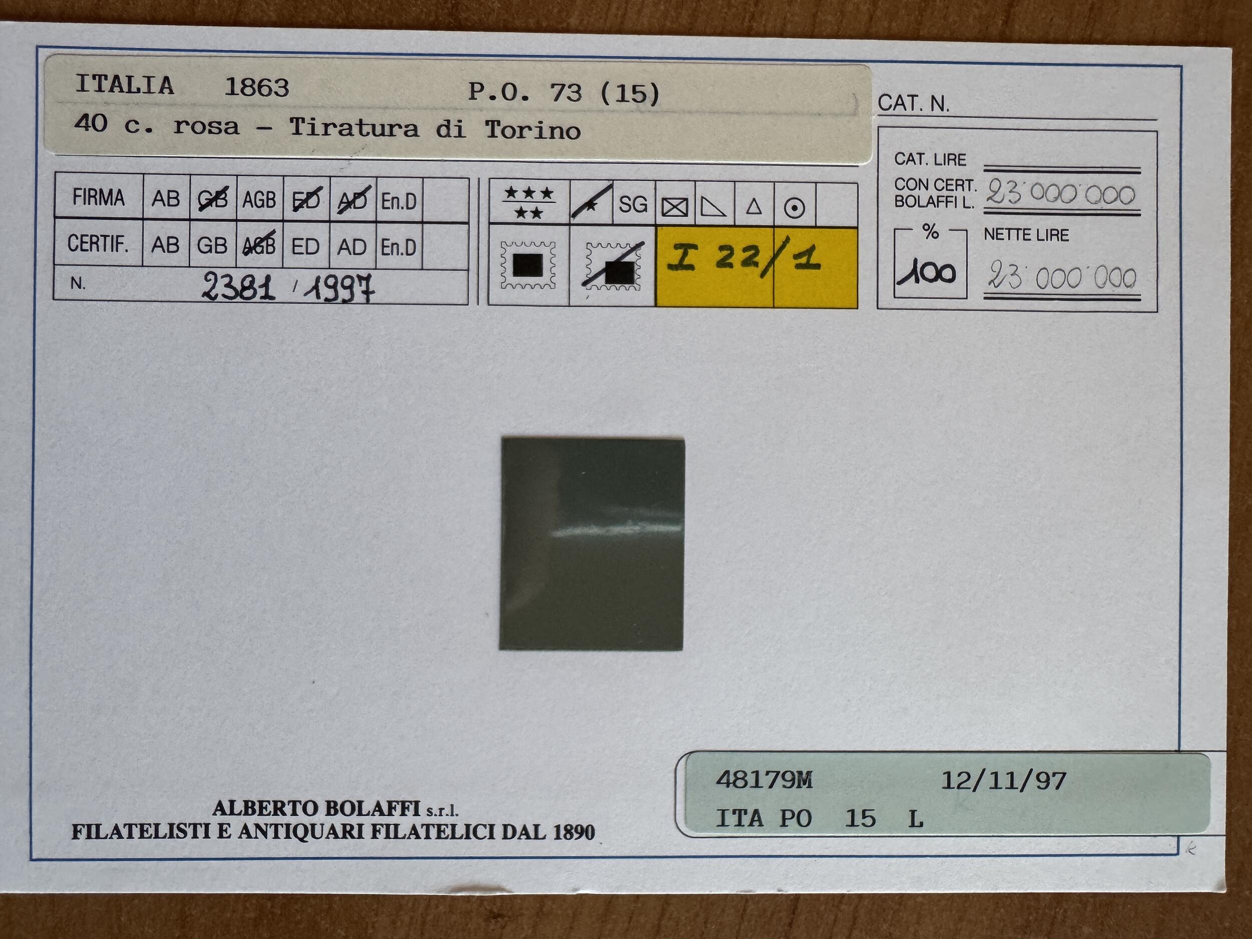 Image 86 for lot number 12 for 191st Laser Invest Live Auction