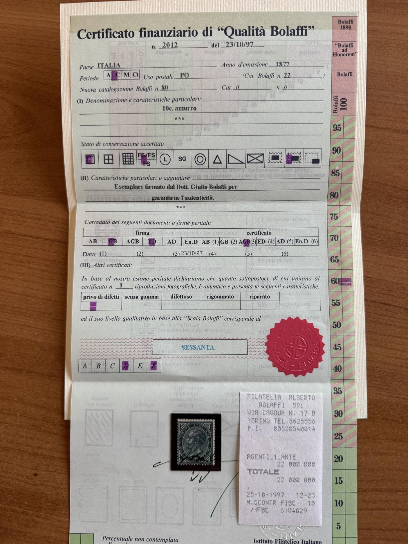 Image 87 for lot number 12 for 191st Laser Invest Live Auction