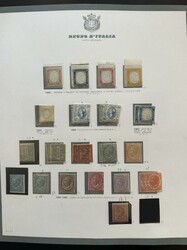 REGNO D'ITALIA - FRANCOBOLLI - Stima 3.000/4.000€. Collezione ...