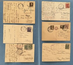 REGNO D'ITALIA - ANNULLI SPECIALI DI HOTEL - Stima 150/200€. ...