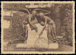 1934 S.A.N.A. VOLO BRUXELLES - ROMA - VOLO DI RITORNO. Cartolina ...