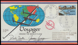 1986 VOYAGER. MONDOGRAMMA n. 393 spedito il 14 dicembre ed arrivato a ...