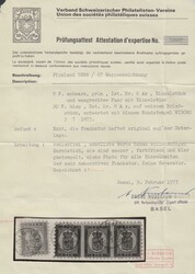 1866/70 - FINLAND - 8 P. COAT OF ARMS BLACK ON GREEN PAPER; 20 P. ...