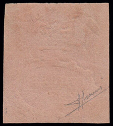EMBOSSED PINK PAPER. 3p. (S.G. 4), cancelled "Natal 4 SE."