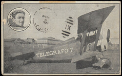 1920 PRIMO VOLO GUAYAQUIL - CUENCA. Cartolina speciale recante al ...