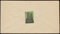 1921 FIRTS AIRMAIL SEMI-OFFICIAL COSTA RICA - NICARAGUA. Lilac and ...
