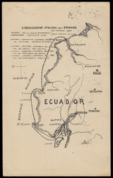 1922 GUAYAQUIL - SALINAS - MANTA - ESMERALDAS. Cartolina spedita da ...