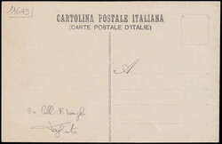 1910 PADUA / FIRST FLIGHT OVER THE CITY. Printed postcard flight over ...