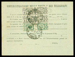 3415135: Italia Regno – Marche da bollo usate per posta