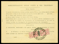 3415135: Italia Regno – Marche da bollo usate per posta - Parcel stamps