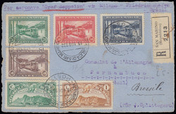 5590: San Marino - Airmail stamps