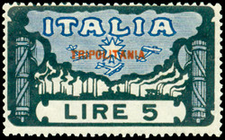 3555: Colonie italiane emissioni generali