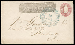 6605215: USA Wells Fargo - Postal stationery
