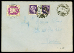 3415135: Italian Reign Revenue stamps used for postage