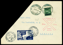 3415135: Italian Reign Revenue stamps used for postage