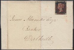2865100: Grossbritannien 1840 1d schwarz
