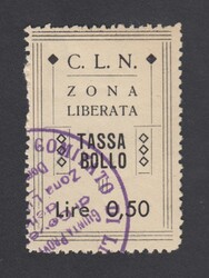 PREANNULLATI. Domodossola marca fiscale da 0,50 cent preannullato con ...