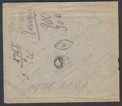 PERIODO PRECURSORI POSTA AEREA VALONA - BRINDISI. Busta con 20 cent ...