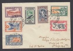 1933 VOLO ATENE PATRASSO. Busta via aerea da Atene per Patrasso del ...