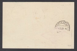 1934 VOLO ROMA MOGADISCIO SCALO TOBRUK. Cartolina via aerea da Roma ...