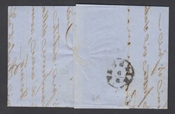 LLOYD AUSTRIACO. Lettera affrancata 10 kr Austria annullato Col Lloyd ...