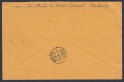 CINQUANTENARIO GARIBALDINO. Busta raccomandata espresso da Milano per ...