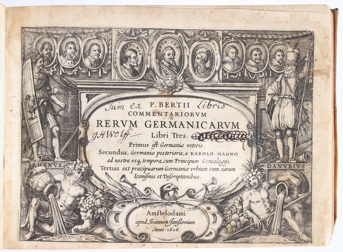 Bertius, Commentariorum