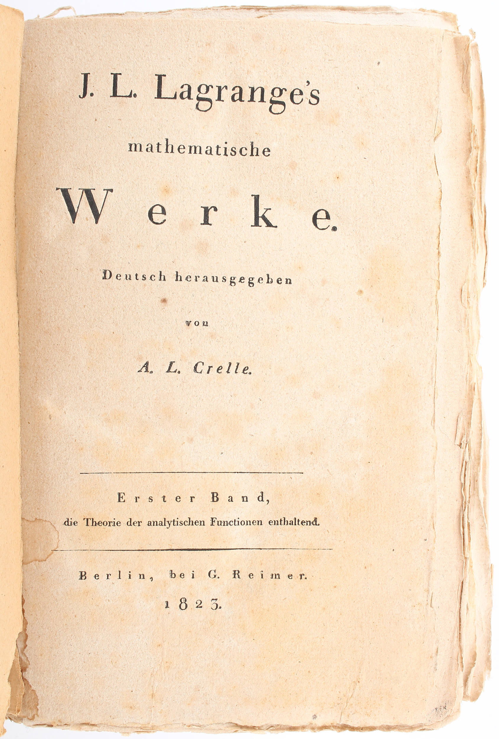 Euler, Anleitung zur Algebra u. Beigabe/ 4 Bde.