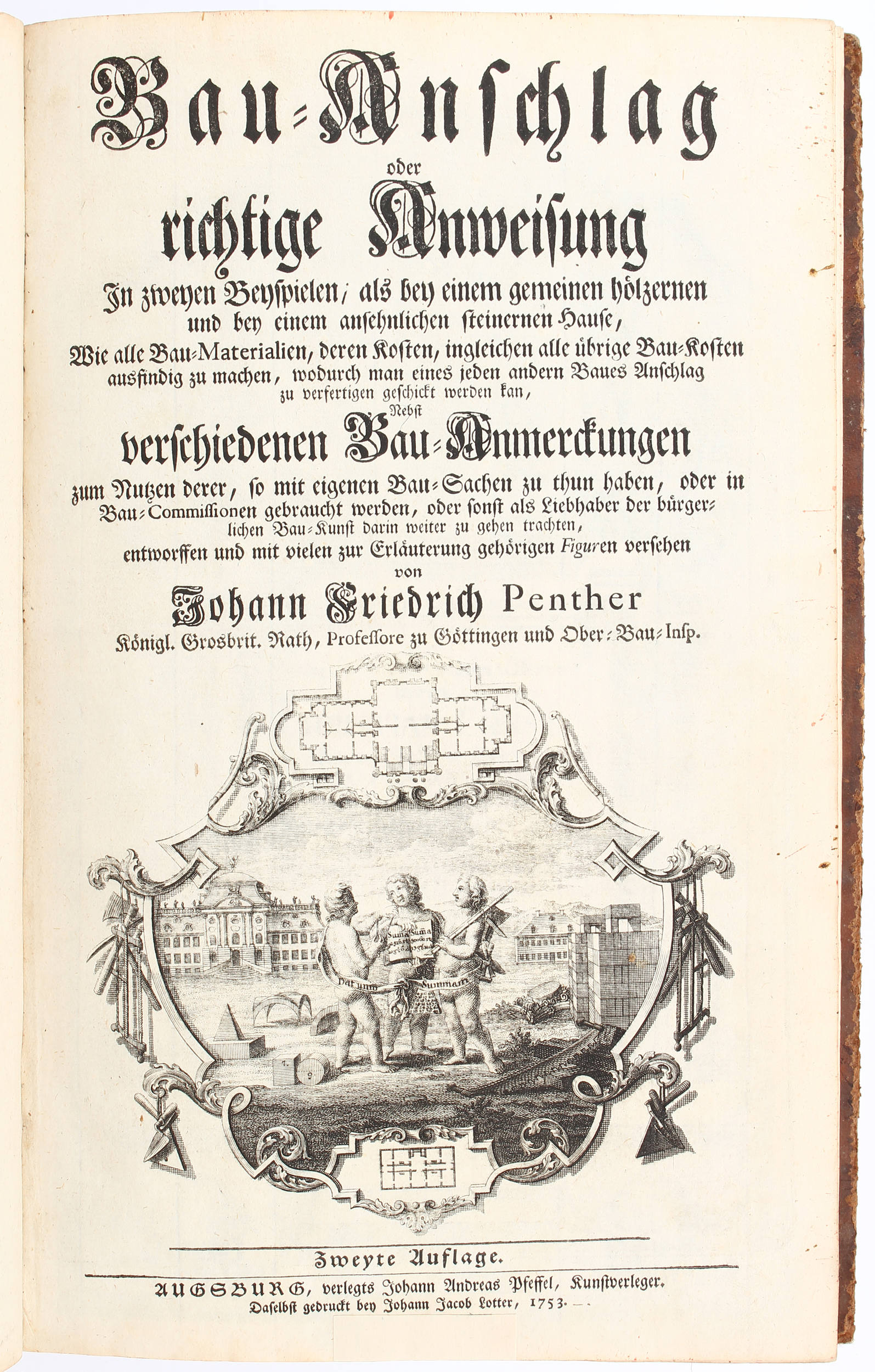 Penther, Bau-Anschlag u. Praxis / 2 Bde.