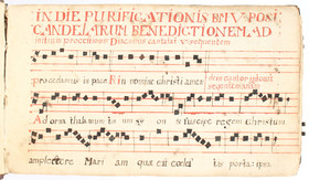 Liturgische Handschrift 1800