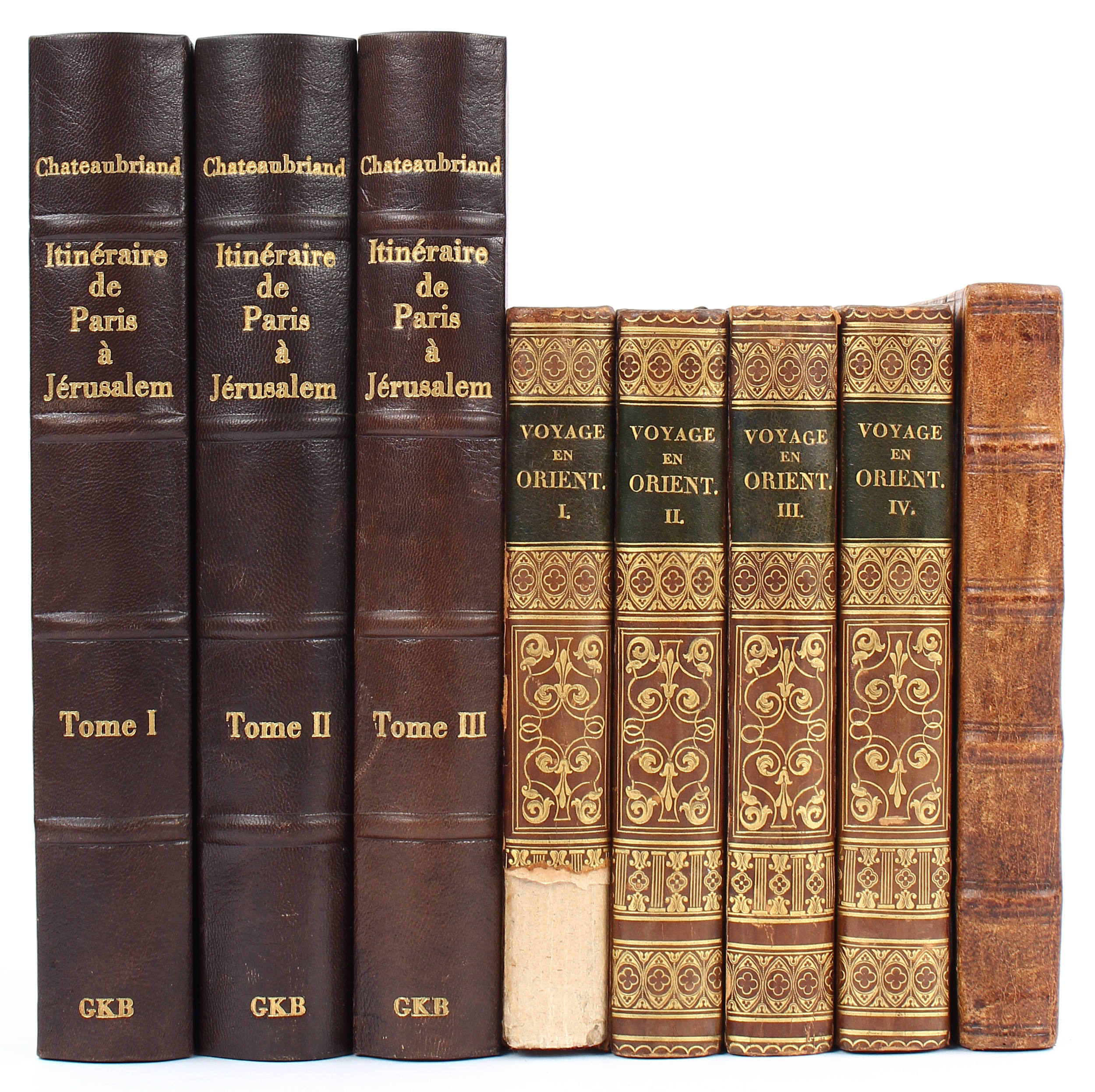 Chateaubriand, Itinéraire / 8 Bde.