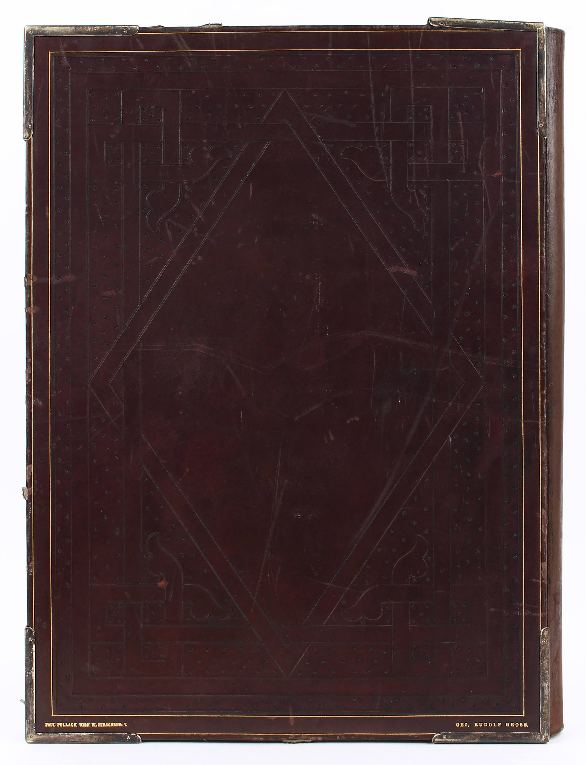 Glückwunschadresse österr. Burschenschaften. 1885