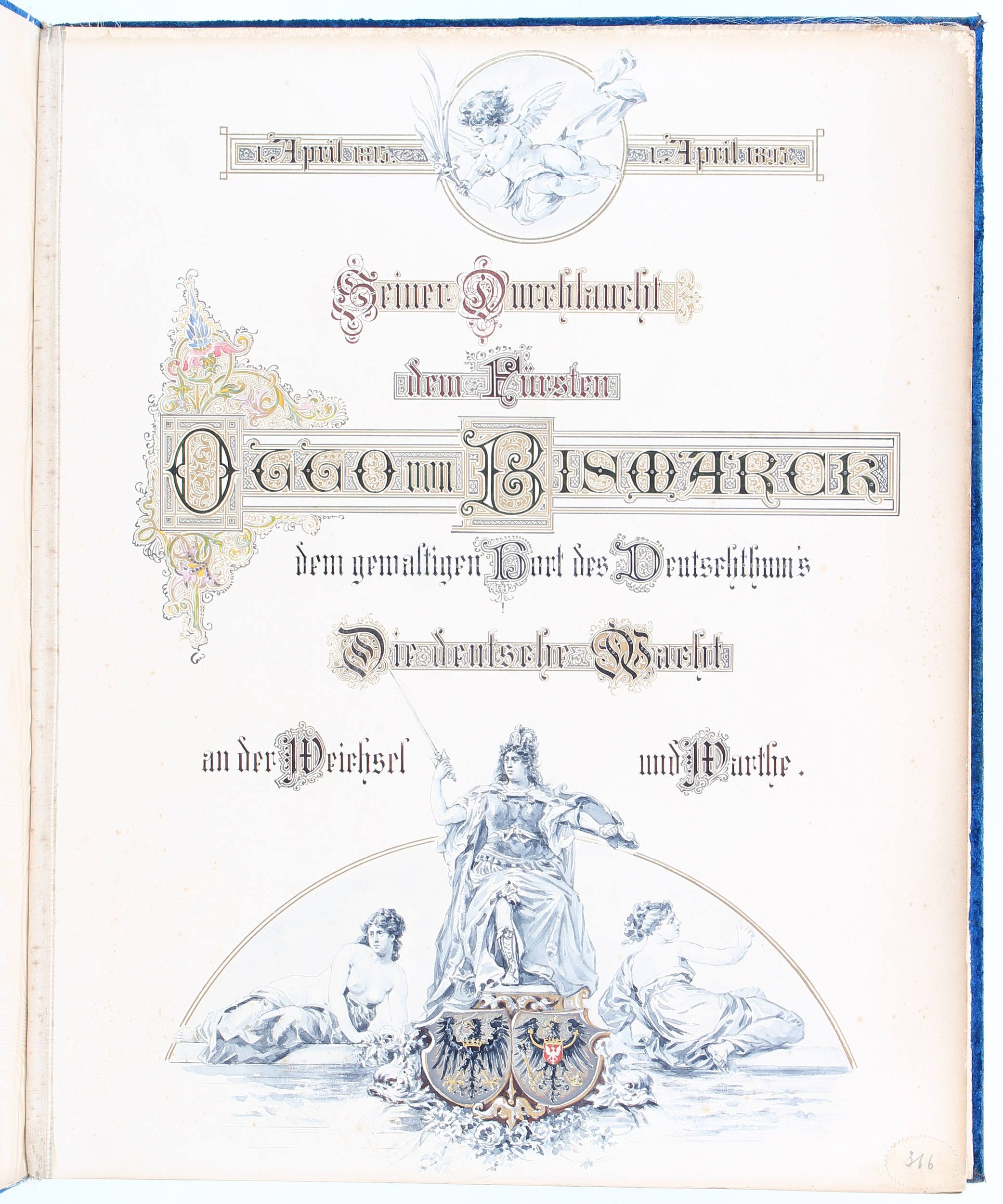 Glückwunschadresse des DOV. 1895