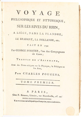 Forster, Voyage 2 Bde.