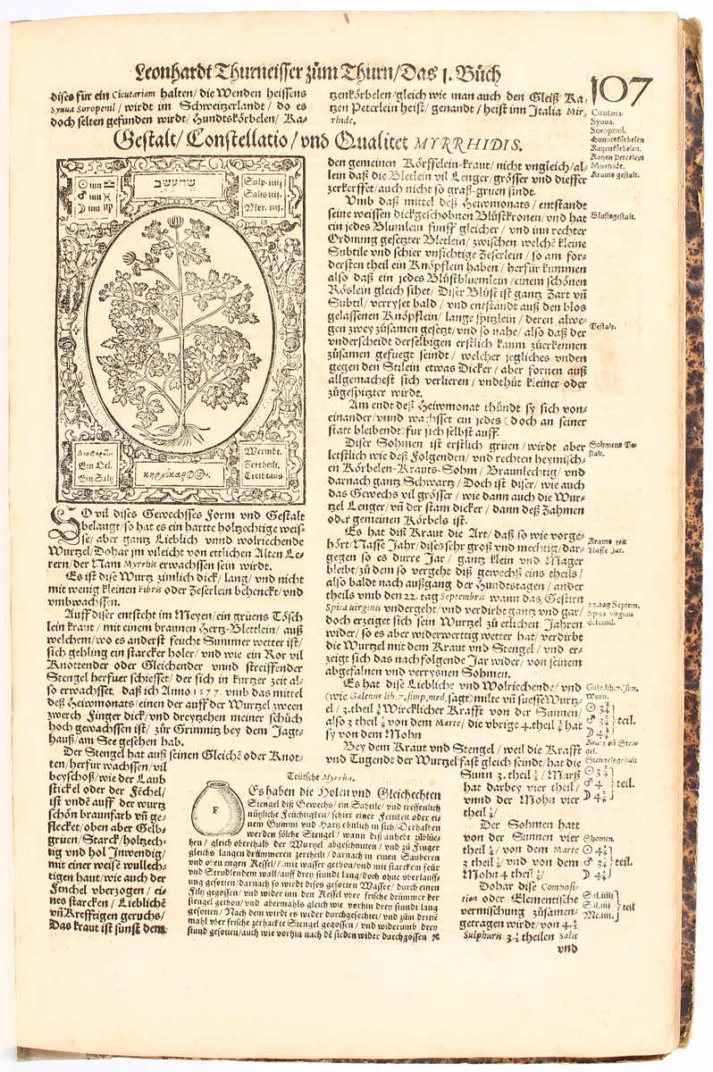 Thurneisser, Historia unnd Beschreibung
