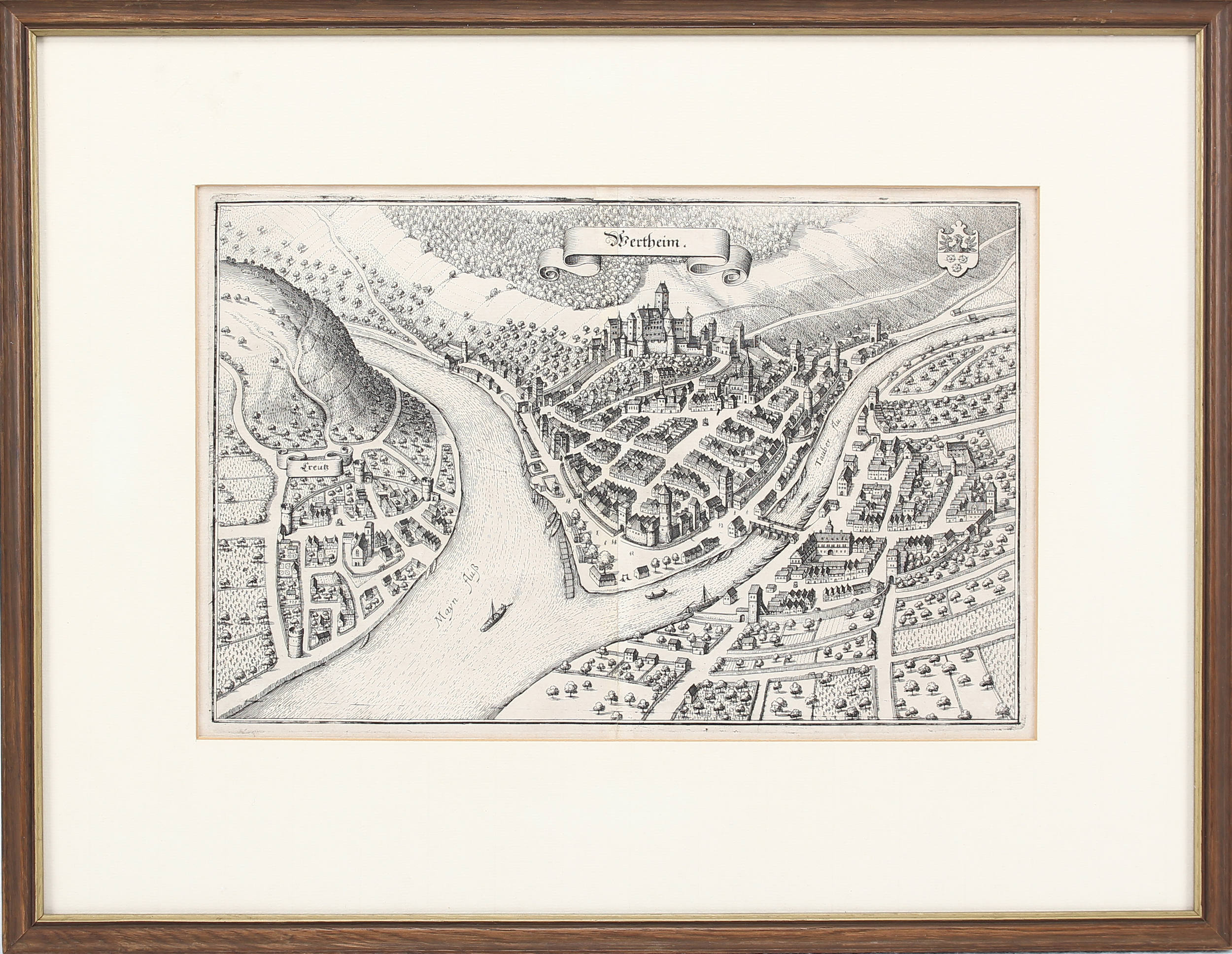 Hessen. 14 Bll. Ansichten. (Merian). Ger.