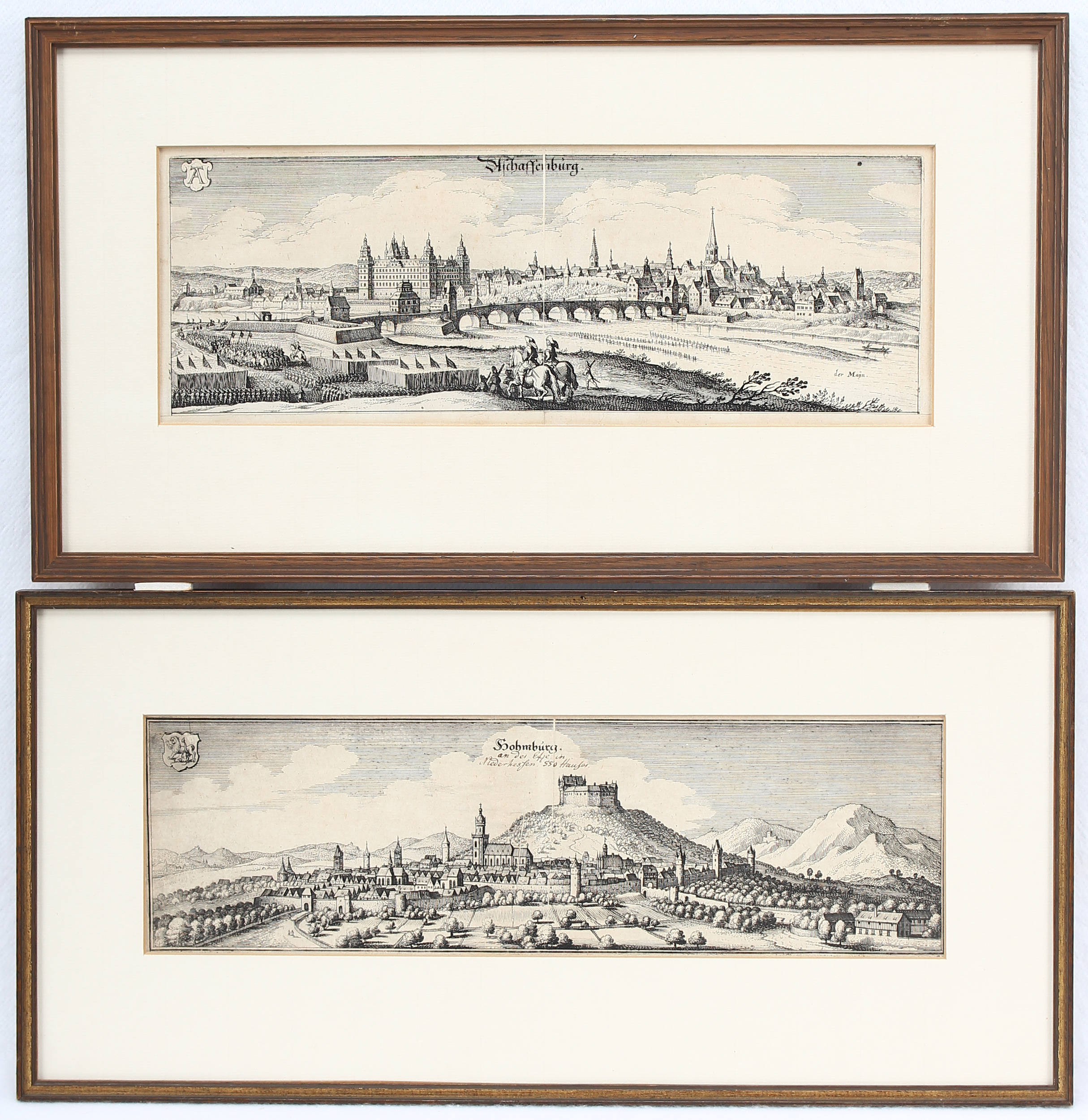 Hessen. 14 Bll. Ansichten. (Merian). Ger.